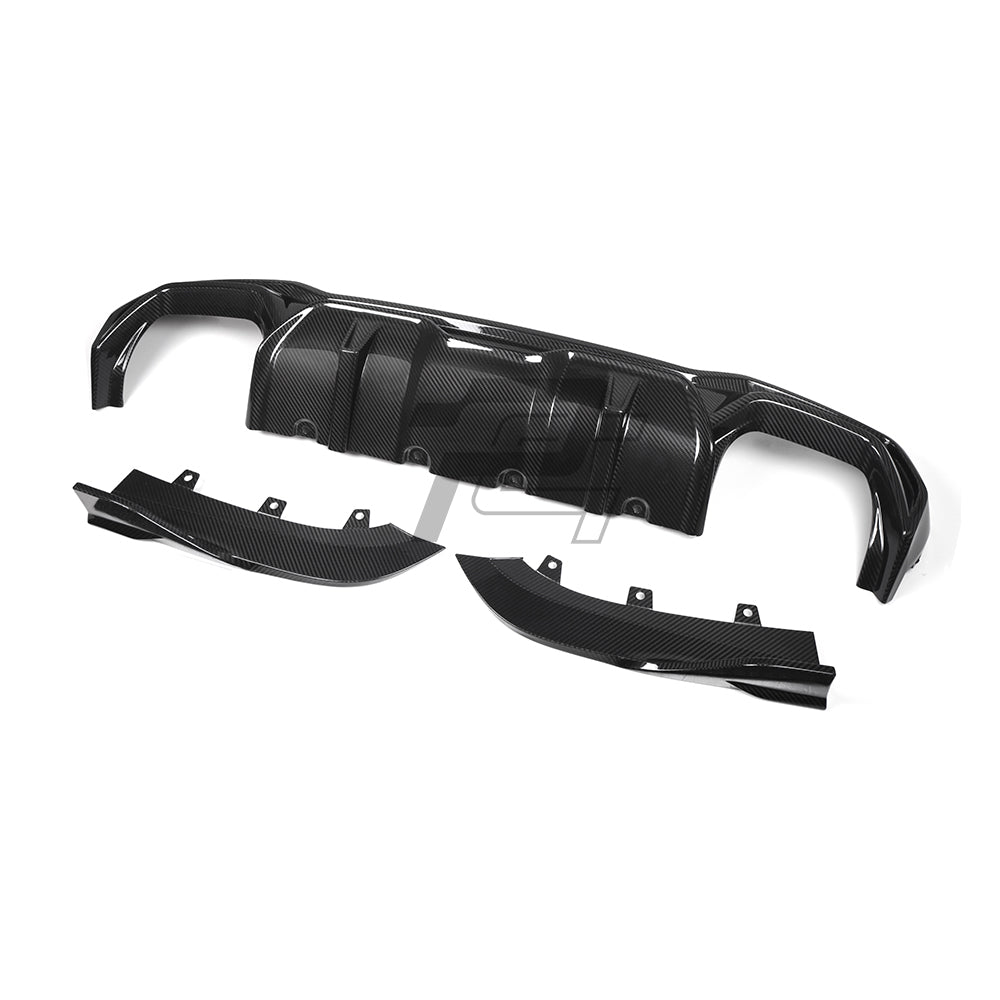 SQ Style Carbon Fiber Diffuser - BMW 4 Series G22/G23