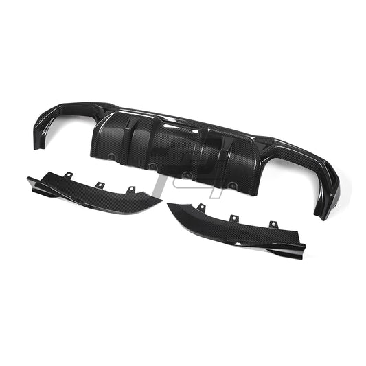 SQ Style Carbon Fiber Diffuser - BMW 4 Series G22/G23