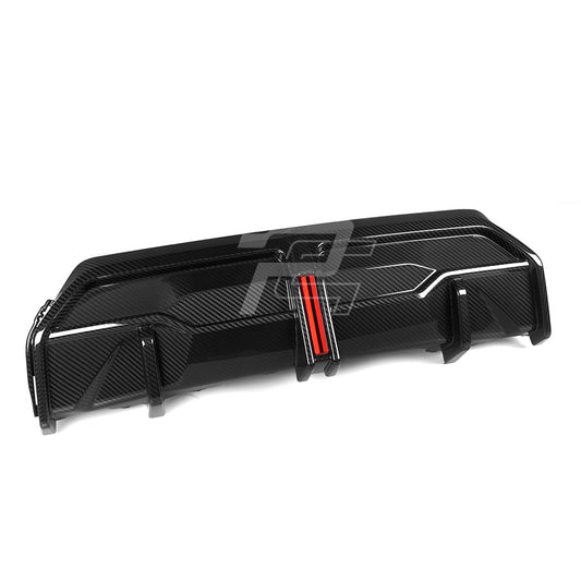 SQ Style Carbon Fiber Center Diffuser With Light - BMW G42 2 Series