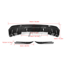 SQ Style Carbon Fiber Diffuser - BMW i4 G26