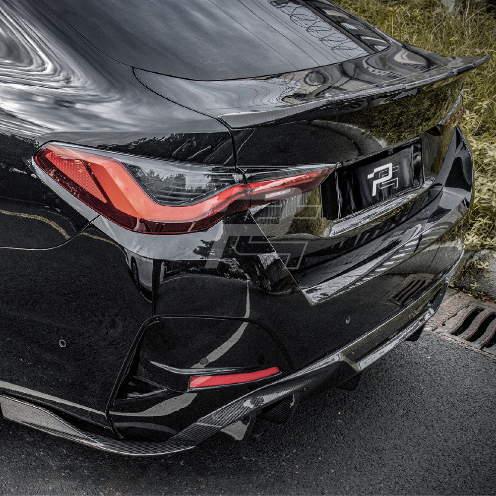 SQ Style Carbon Fiber Diffuser - BMW i4 G26