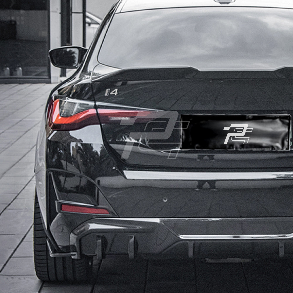 SQ Style Carbon Fiber Diffuser - BMW i4 G26