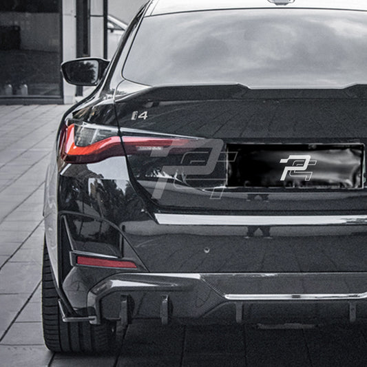 SQ Style Carbon Fiber Diffuser - BMW i4 G26