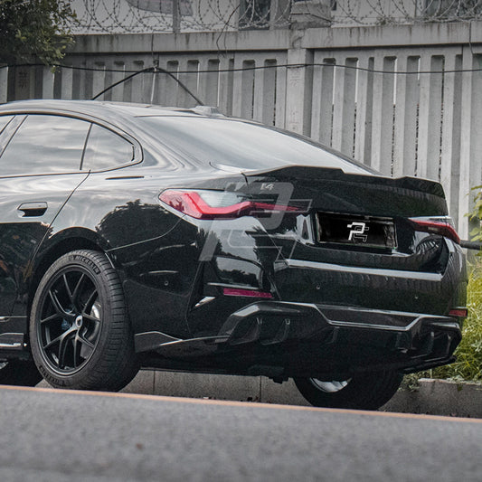 SQ Style Carbon Fiber Diffuser - BMW i4 G26
