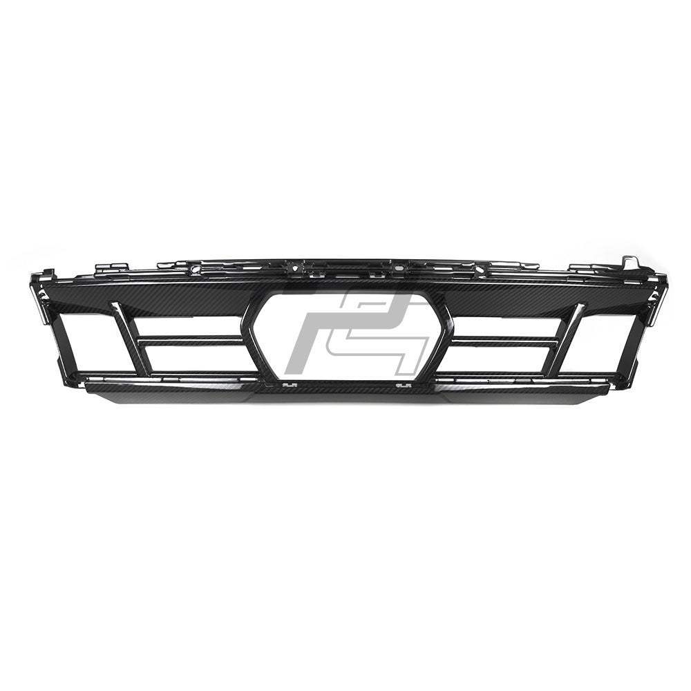 SQ Style Carbon Fiber Front Centre Lower Grill - BMW X5 G05 LCI