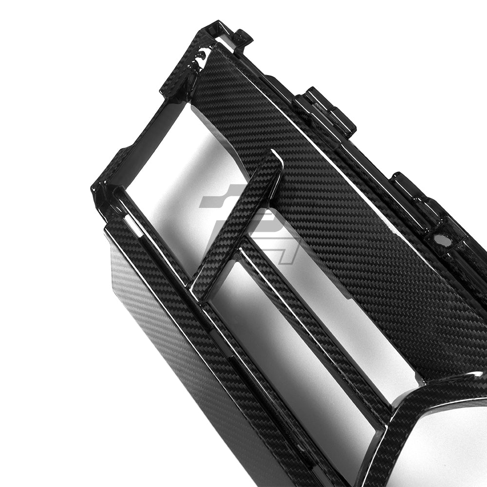 SQ Style Carbon Fiber Front Centre Lower Grill - BMW X5 G05 LCI