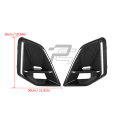SQ Style Carbon Fiber Front Duct - BMW X5 G05 LCI