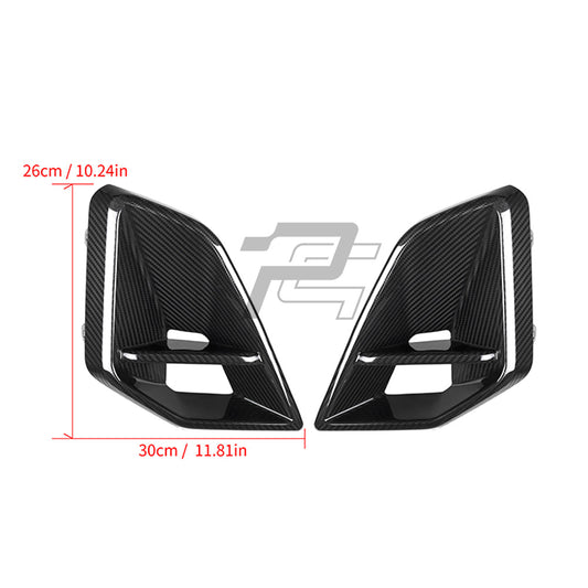 SQ Style Carbon Fiber Front Duct - BMW X5 G05 LCI