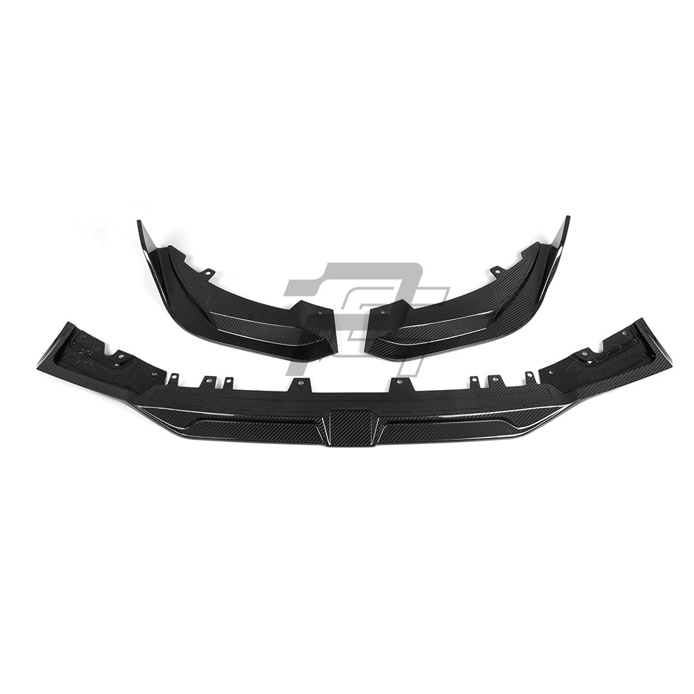 SQ Style Carbon Fiber Front Lip V1 - BMW X3M F97 LCI & X4M F98 LCI