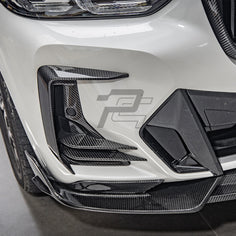 SQ Style Carbon Fiber Front Lip V1 - BMW X3 G01 LCI & X4 G02 LCI