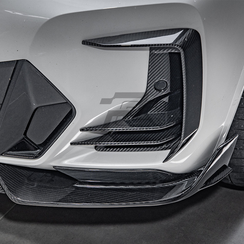 SQ Style Carbon Fiber Front Lip V1 - BMW X3 G01 LCI & X4 G02 LCI