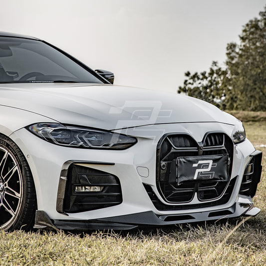 SQ Style Carbon Fiber Front Lip - BMW 4 Series G22/G23