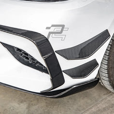 SQ Style Carbon Fiber Front Canards - BMW M2 F87
