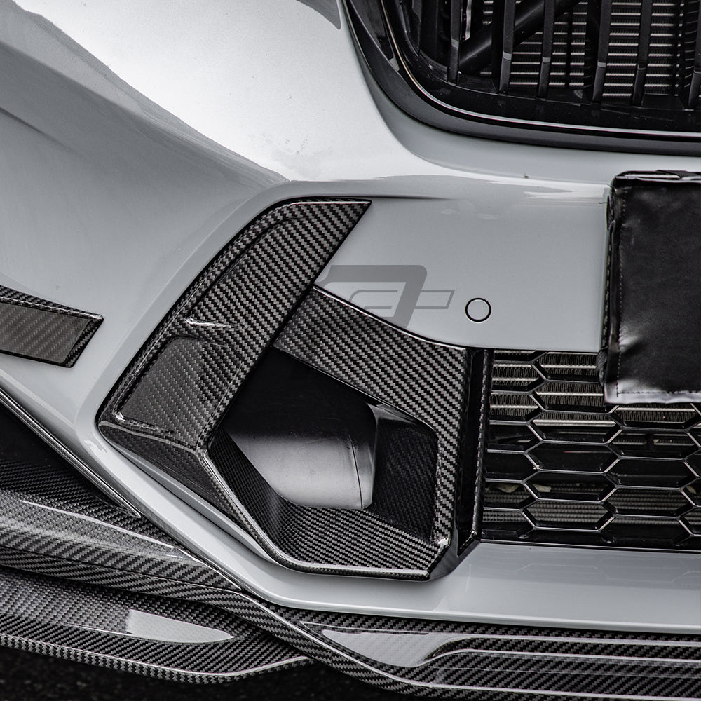 SQ Style Carbon Fiber Front Duct - BMW X3M F97 LCI & X4M F98 LCI