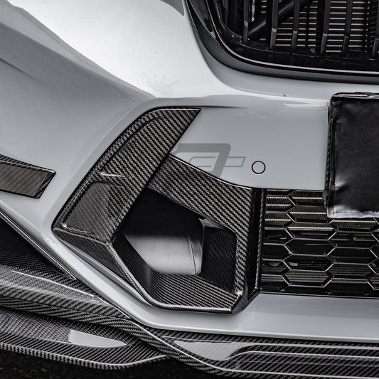 SQ Style Carbon Fiber Front Duct - BMW X3M F97 LCI & X4M F98 LCI