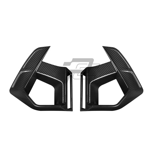 SQ Style Carbon Fiber Front Duct - BMW X3M F97 LCI & X4M F98 LCI