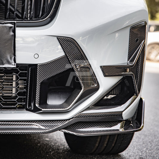SQ Style Carbon Fiber Front Duct - BMW X3M F97 LCI & X4M F98 LCI