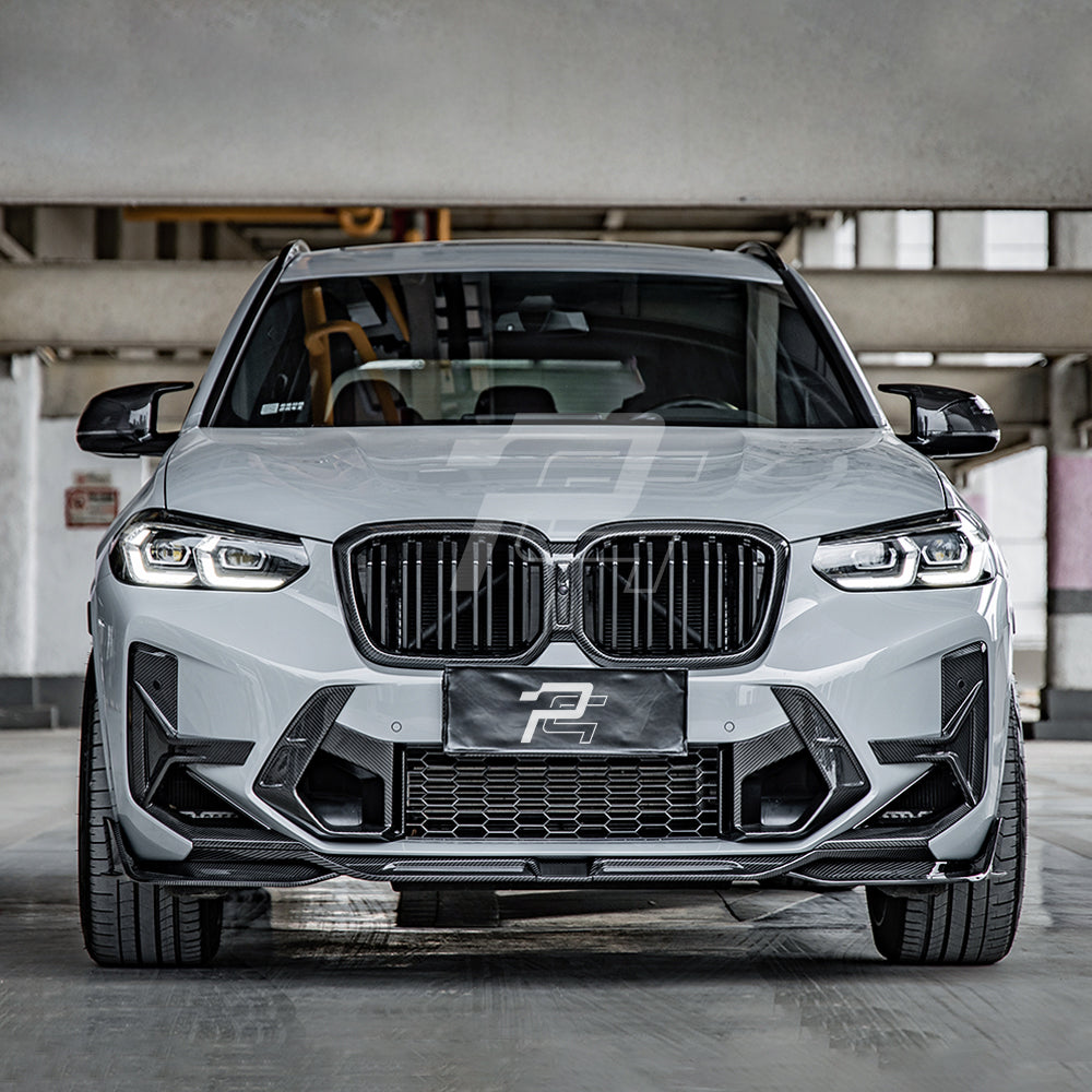 SQ Style Carbon Fiber Front Duct - BMW X3M F97 LCI & X4M F98 LCI