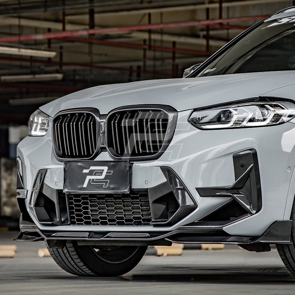 SQ Style Carbon Fiber Front Duct - BMW X3M F97 LCI & X4M F98 LCI