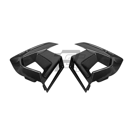 SQ Style Carbon Fiber Front Duct - BMW X3M F97 LCI & X4M F98 LCI