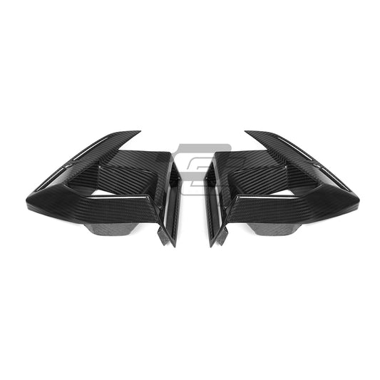 SQ Style Carbon Fiber Front Duct - BMW X3M F97 LCI & X4M F98 LCI
