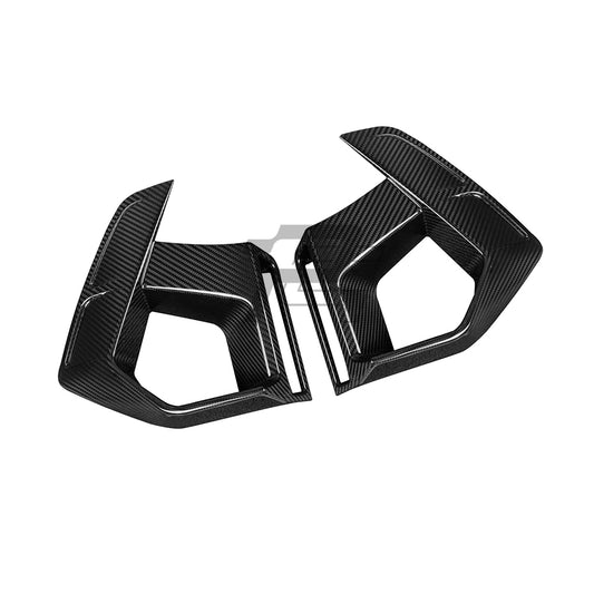 SQ Style Carbon Fiber Front Duct - BMW X3M F97 LCI & X4M F98 LCI