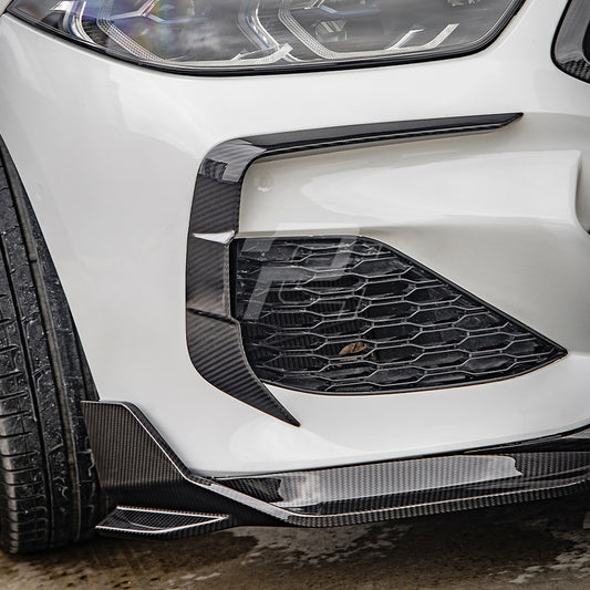 SQ Style Carbon Fiber Front Vent Trim - BMW 8 series G14/G15/G16
