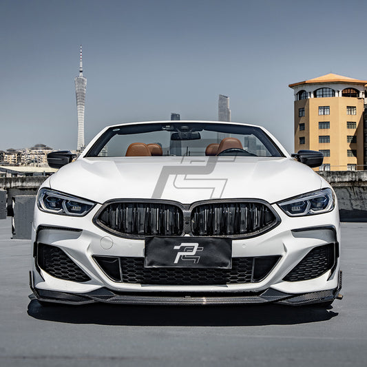 SQ Style Carbon Fiber Front Vent Trim - BMW 8 series G14/G15/G16
