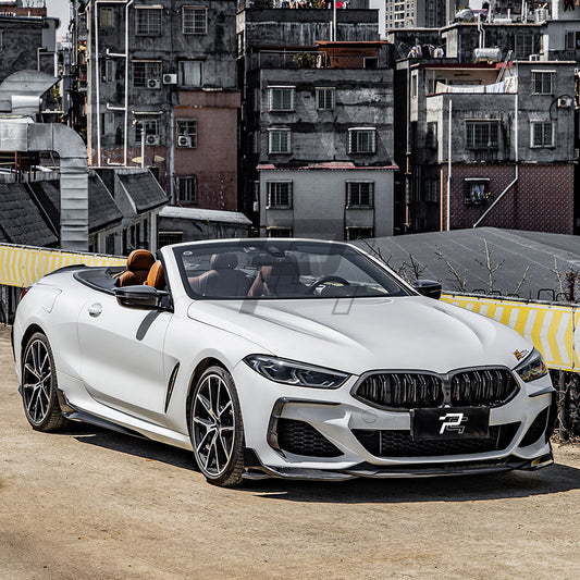 SQ Style Carbon Fiber Front Vent Trim - BMW 8 series G14/G15/G16