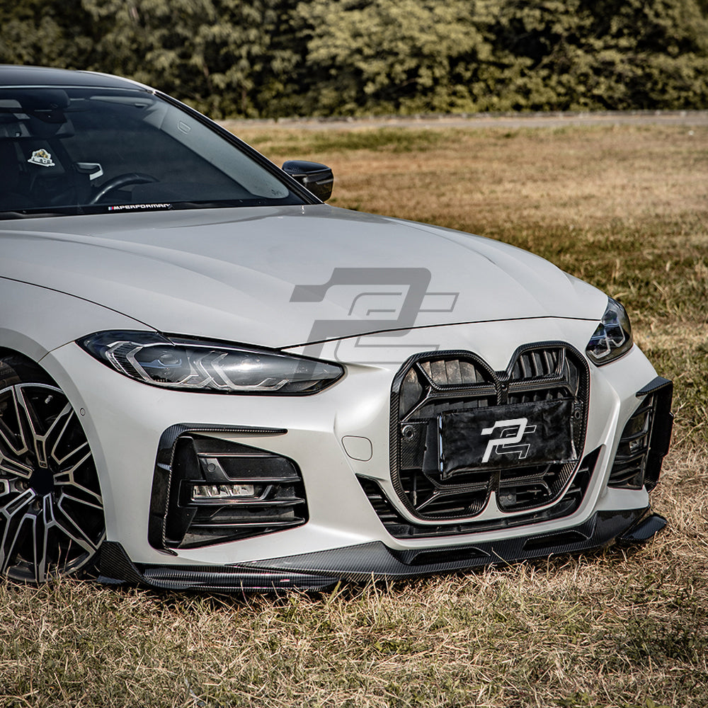 SQ Style Carbon Fiber Front Vent Trim - BMW 4 Series G22/G23
