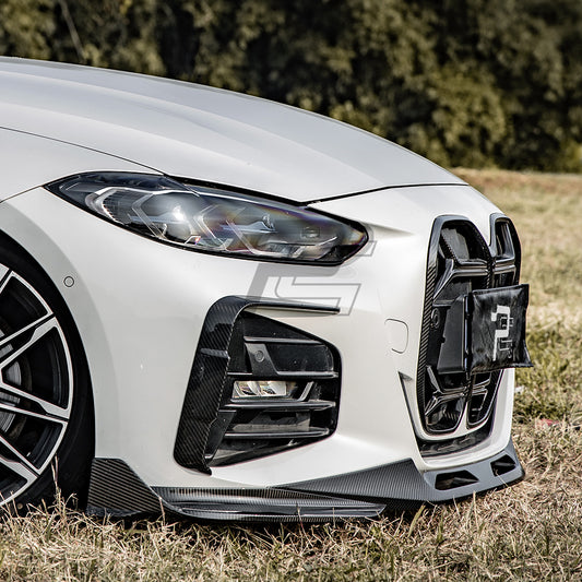SQ Style Carbon Fiber Front Vent Trim - BMW 4 Series G22/G23