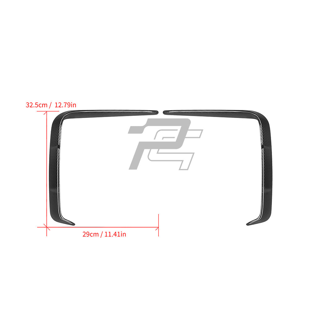 SQ Style Carbon Fiber Front Vent Trim - BMW 4 Series G22/G23