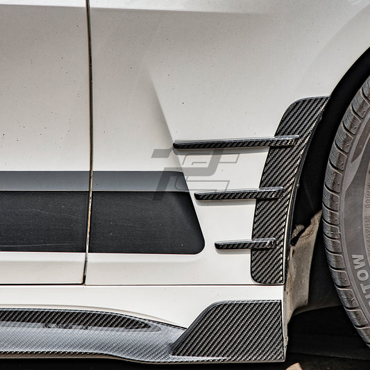 SQ Style Carbon Fiber Front Side Spat - BMW 4 Series G22/G23