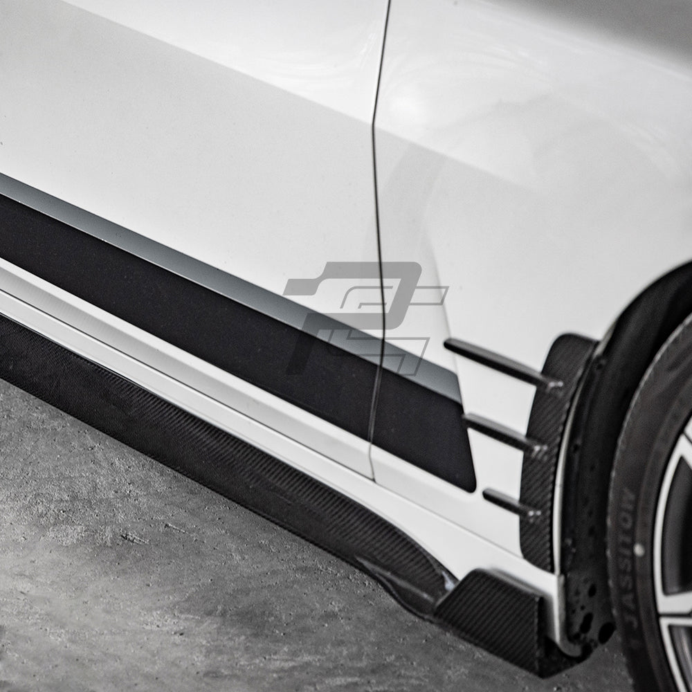 SQ Style Carbon Fiber Front Side Spat - BMW 4 Series G22/G23