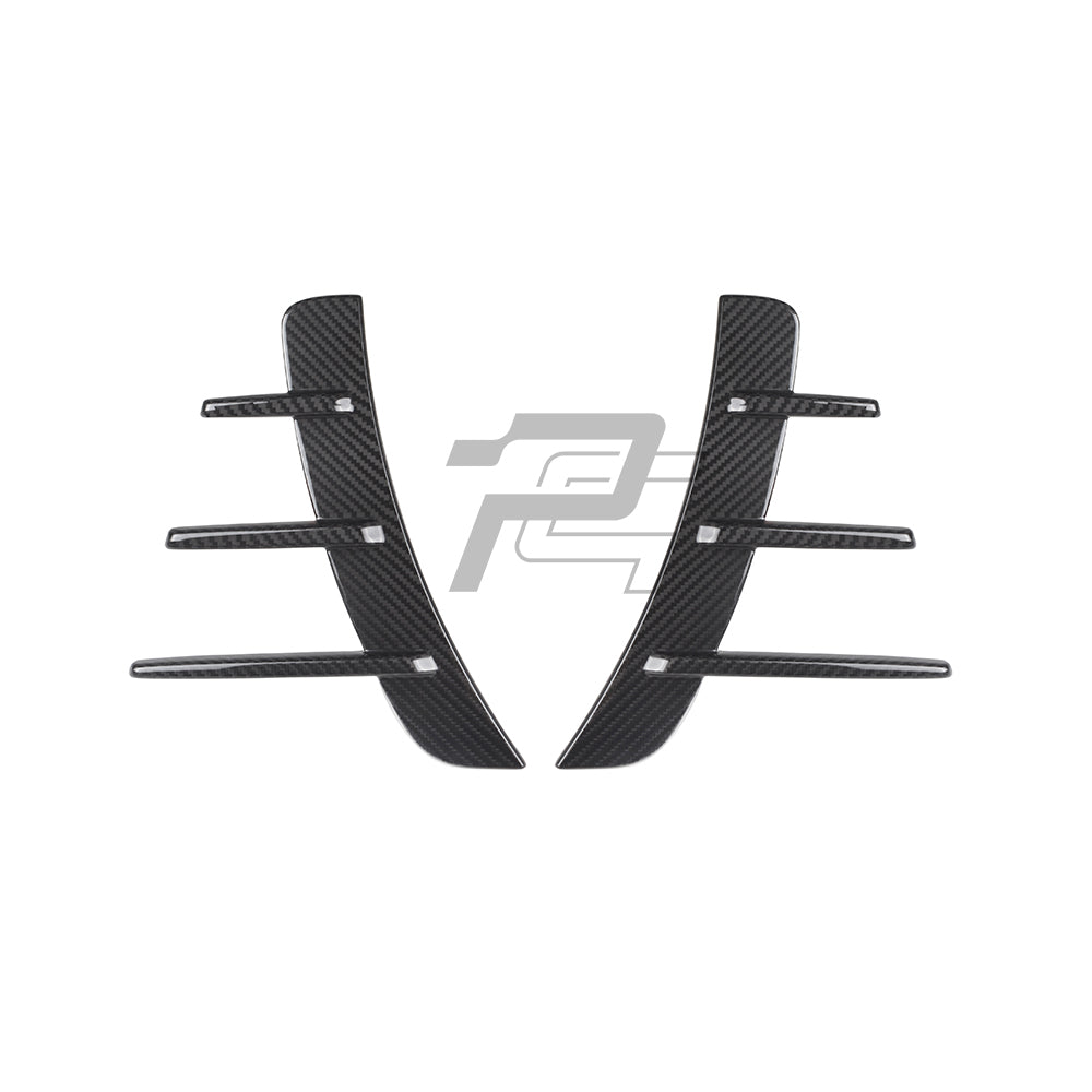 SQ Style Carbon Fiber Front Side Spat - BMW 4 Series G22/G23