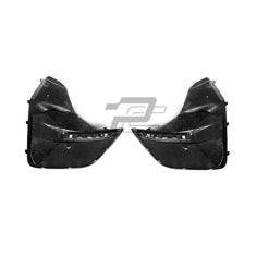 SQ Style Carbon Fiber Rear Bumper Trim - BMW i4 G26