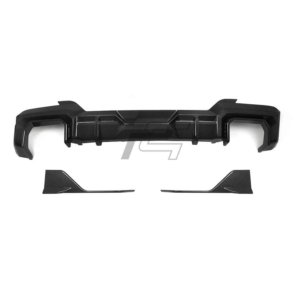 SQ Style Carbon Fiber Diffuser - BMW X3 G01 LCI