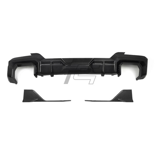 SQ Style Carbon Fiber Diffuser - BMW X3 G01 LCI