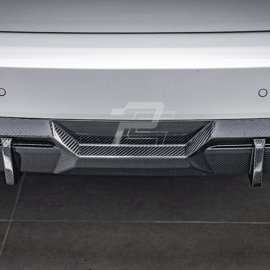SQ Style Carbon Fiber Diffuser - BMW X3 G01 LCI