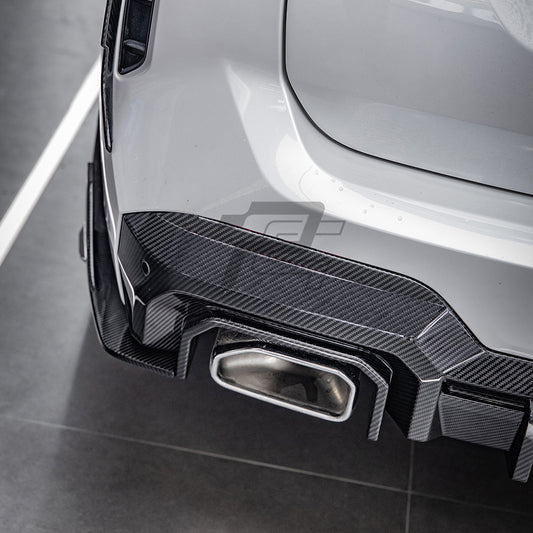 SQ Style Carbon Fiber Diffuser - BMW X3 M40i G01 LCI