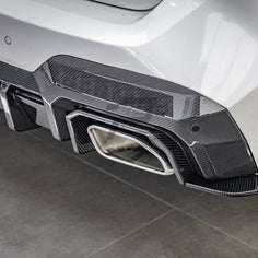 SQ Style Carbon Fiber Diffuser - BMW X3 M40i G01 LCI