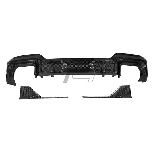 SQ Style Carbon Fiber Diffuser - BMW X3 M40i G01 LCI