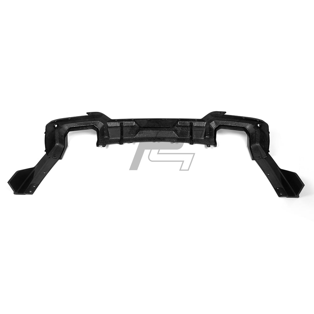 SQ Style Carbon Fiber Diffuser - BMW X3 M40i G01 LCI