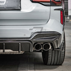 SQ Style Carbon Fiber Rear Diffuser - BMW X3M F97 LCI