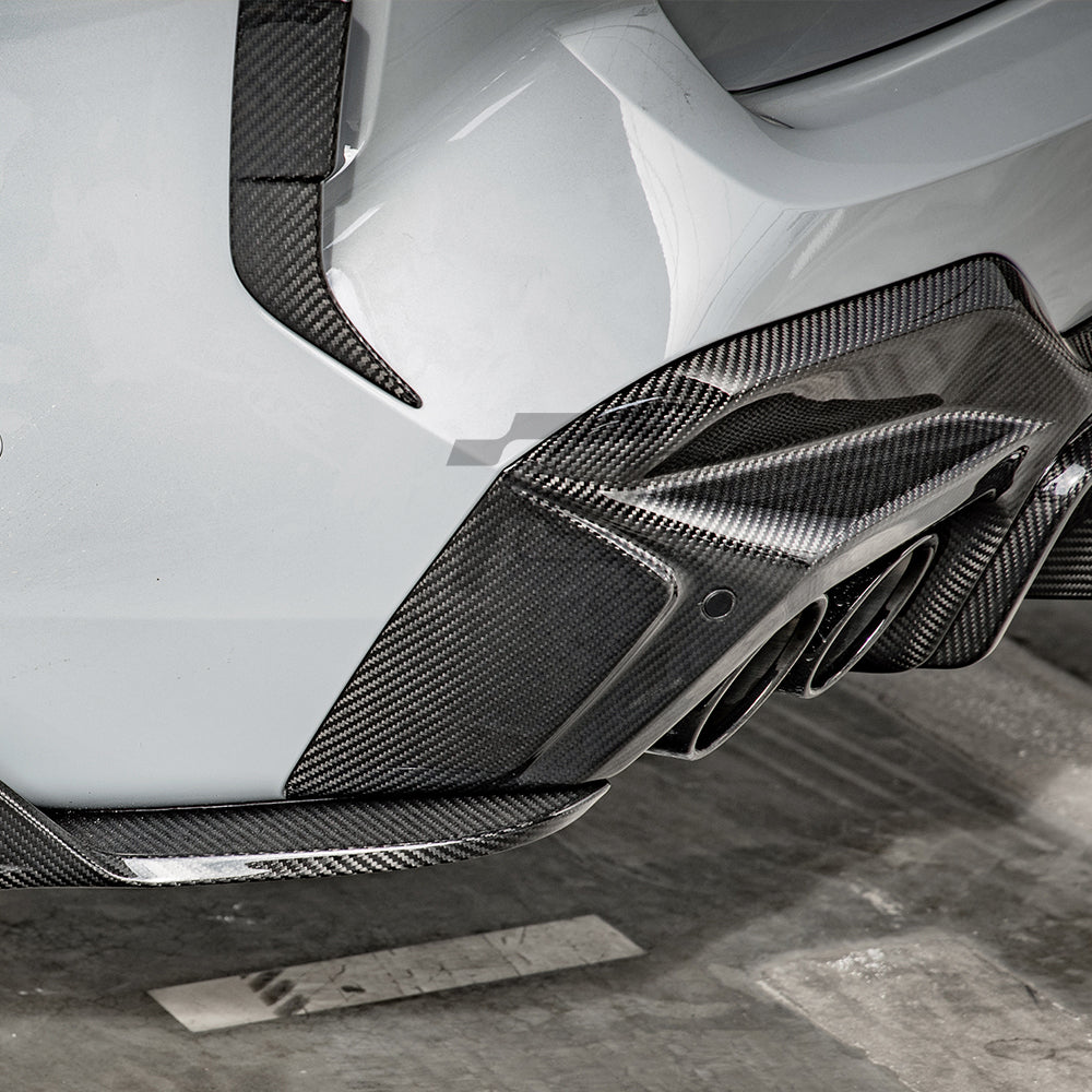 SQ Style Carbon Fiber Rear Diffuser - BMW X3M F97 LCI