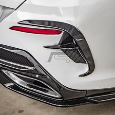 SQ Style Carbon Fiber Rear Vent Trim - BMW 8 series G14/G15/G16