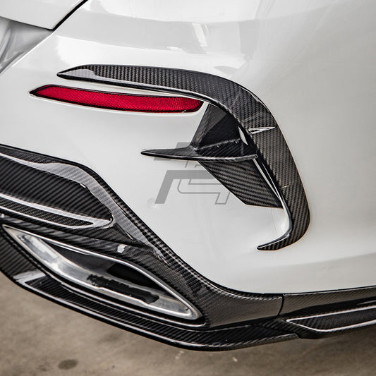 SQ Style Carbon Fiber Rear Vent Trim - BMW 8 series G14/G15/G16