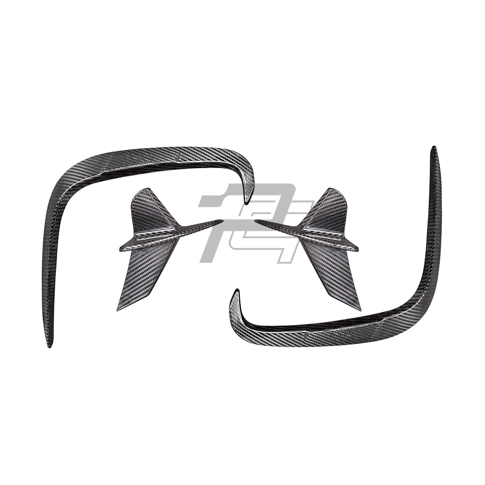 SQ Style Carbon Fiber Rear Vent Trim - BMW 8 series G14/G15/G16