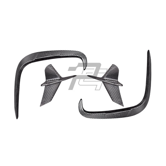 SQ Style Carbon Fiber Rear Vent Trim - BMW 8 series G14/G15/G16