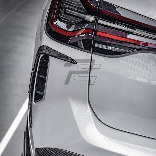 SQ Style Carbon Fiber Rear Vent Trim - BMW X3 G01 LCI
